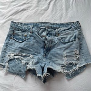 American Eagle hi rise festival short size 14